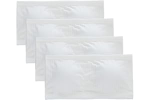 EUBUY Girls Bandeau Bras, 4PCS/Set Cotton Soft Breathable Stretchy Seamless Strapless Bandeau with Removable Pads