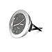 Car Air Vent Clock ALLOMN Car dashboard Clock Luminous Mini Auto Interior Quartz Analog Watch (Silver)