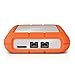 LaCie Rugged Triple 2TB USB 3.0 / Firewire 800 Portable Hard Drive (LAC9000448)