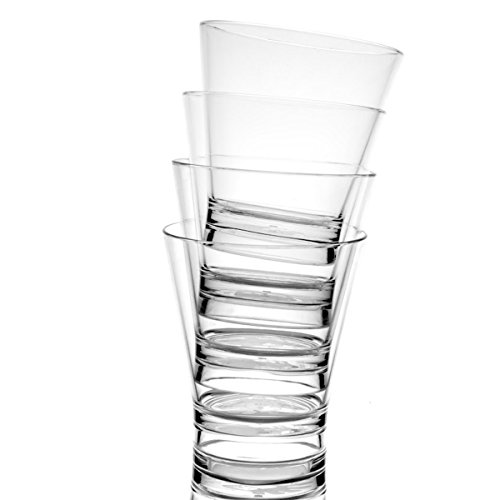 RBDRINKS RB Cocktailgläser Rocks Premium-Kunststoff Unzerbrechlich Wiederverwendbar 35cl, 12 Stück – Bild 8