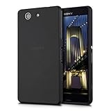 kwmobile Slim Case Cover for Sony Xperia Z3 Compact - Ultra Slim Handy Backcover protective case cover in black transparent