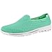 Skechers Go Walk Blend Womens Slip On Sneakers Aqua 9.5