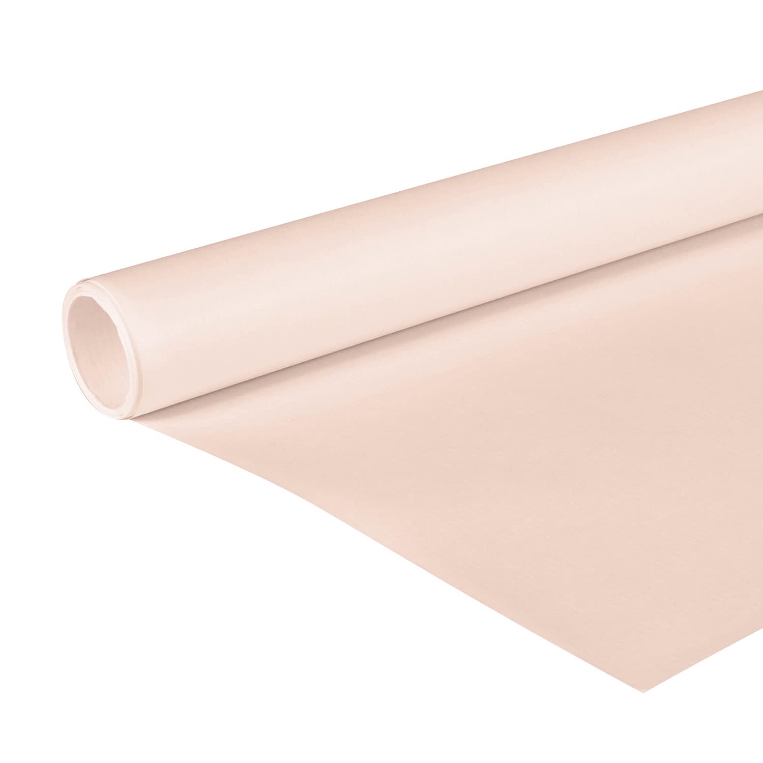 Clairefontaine 195754C - One Roll Kraft Laid Paper - Colour : Peach Orange - Dimensions : 10x0,70m - 65g - Gift wrapping - DIY - Crafts - Creative - Leisure