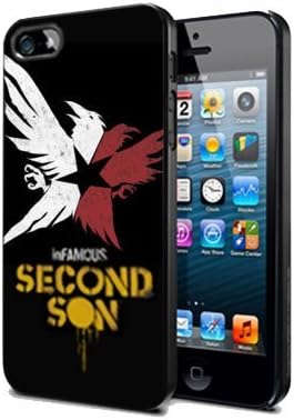 Infamous Second Son Game Case For Iphone 4 / 4s Silicone Cover Case NIF04