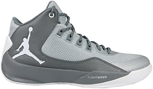 Jordan Nike Men's Rising High 2 Wolf Grey/Wht Cl Gry Infrrd 23 Basketball Shoe 11.5 Men US