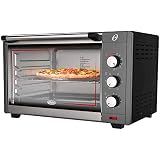 Horno tostador grande Oster® rojo con 32 litros de capacidad :  Amazon.com.mx: Hogar y Cocina
