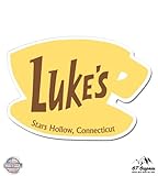Gilmore Girls Luke's Diner - Vinyl Sticker Waterproof Decal