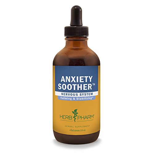 Herb Pharm Anxiety Soother Herbal Formula with Kava For Nervous System Support - 4 Ounce Herb Pharm Anxiety Soother Herbal Formula with Kava For Nervous System Support - 4 Ounce