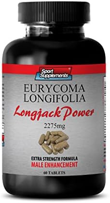 Now Men Virility Power - Longjack Power Eurycoma Longifolia 2275mg - eurycoma longifolia penawar pahit (1 Bottle - 60 Tablets)