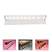 ABC® 10 PCS Brush Storange PlaceOrganizer Clear Acrylic 10 Lattices Cosmetic Display Shelf (Clear)