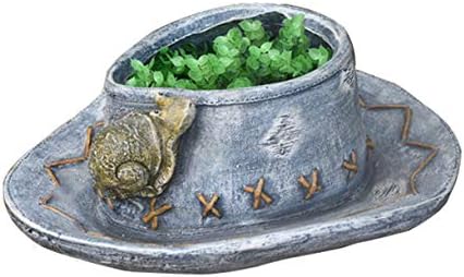 YSYDE Decorative Denim Planter, High Strength Magnesium Oxide, Creative and Beautiful, Exquisite Workmanship, Waterproof and Moisture Proof, for Interior Exterior Decoration