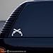 Military Police MP Crossed Pistols Insignia Vinyl Decal Small