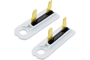 WOKHOK 3392519 Dryer Thermal Fuse(2 Pack),Replacement Part for Whirl-pool & KM Dryers,Replaces Part # WP3392519 AP6008325 3388651 694511,Easy to Replace