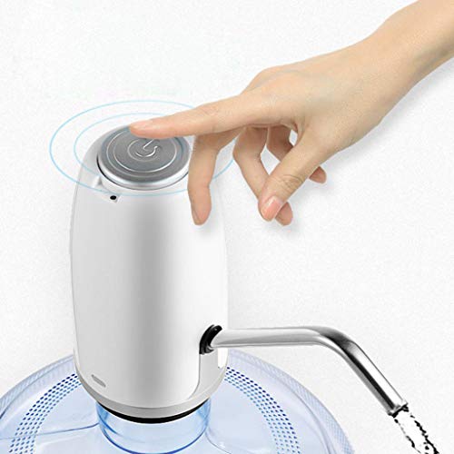 Clearance Sale!UMFun Electric Pumping Bucket Water Bracket Pure Bucket Water Dispenser (White)