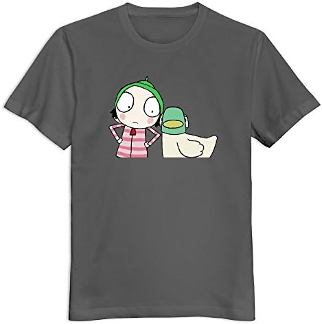 JOHNGBS Sarah &amp; Duck Men T-Shirt Customized Fashion US Size M Color DeepHeather
