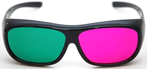 2 PACK TriOviz InfiColor 3D Glasses XBox 360 PS3 Thor Enslaved Green Lantern