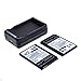Sprint HTC EVO 4G 2x (two) Battery + Travel Charger, + USB Output, Sprint HTC Evo Shift, Verizon HTC Droid Incredible, Sprint HTC Hero, Touch Pro2, Snap, Ozone, Imagio , Tilt 2 , Verizon Droid Touch Pro 2, myTouch Slide, Google DesireZ
