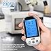 Adoric Wireless Meat Thermometer,Remote Cooking Food Barbecue Digital Grill Thermometer with Dual Probe for Oven Smoker Grill BBQ Thermometer
