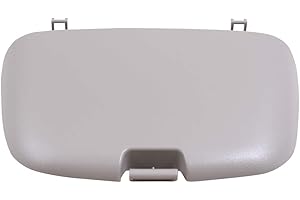 AUTOANDART Brock Replacement Beige Overhead Console Sunglasses Holder Bin Compatible with 1999-2001 1500 1999-2002 2500 3500 Pickup Truck SN96TL2AA