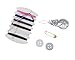 Honbay 100 Sets Simple Thread and Needle Hotel Amenities Necessities Grooming Sewing Kit