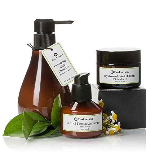 Gentle Calming and Resurfacing Face Wash - Acne Prone Skin - Milk Facial Cleanser With Lactic Acid, Tea Tree Oil, Vitamin E, Vitamin C, Squalane, and Salicylic Acid - 6.7 Ounces - Eve Hansen