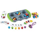 Learning Resources Mini Muffin Match Up Counting Toy Set, 76 Pieces