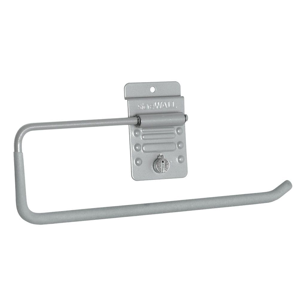 StoreWALL Paper Towel Holder with Camlok for Use on Slatwall Panels