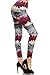 Leggings Depot NEW High Waist Popular Print Women's Leggings Pants Style Batch2 (Mulberry Tie Dye)