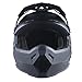 1Storm Adult Motocross Helmet BMX MX ATV Dirt Bike Helmet Racing Style HF801; Matt Black