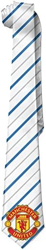 NEKOSANN Manchester United FC Logo Necktie Skinny Tie