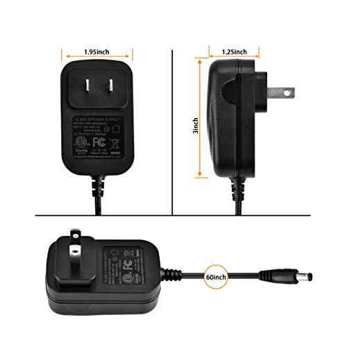 5V 2A Power Adapter, CUGLB Universal Universal AC/DC Wall Plug Charger with 8pcs Tips (Micro USB & Type C) for Android Tablets Webcam Routers Toys Recorder Bluetooth Speaker Baby Monitor TV Box CCTV
