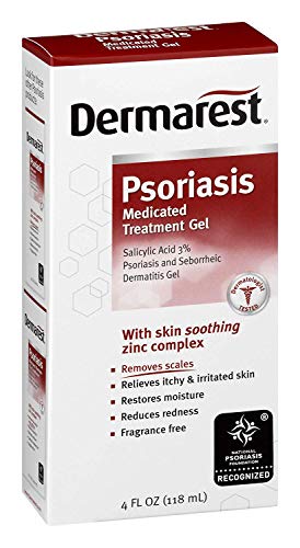 Dermarest Psoriasis Medicated Treatment Gel, 4 oz (Pack of 6)