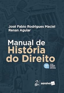 Livro Manual de História do Direito - 11ª Edição 2026