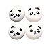 Wendy Mall 4PCS Mini Kawaii Cute Funny Panda Squishy Bread Charms Strap for Bag Cell Phone Car Keys Bun Toys Keychain