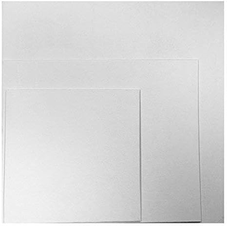 Quickdraw 5x Toile Blanche Artistes Planches Coton Canard Platre Amorcee 280gr Pour Acrylique Peinture A L Huile 29 7 X 42cm A3 Amazon Fr Cuisine Maison