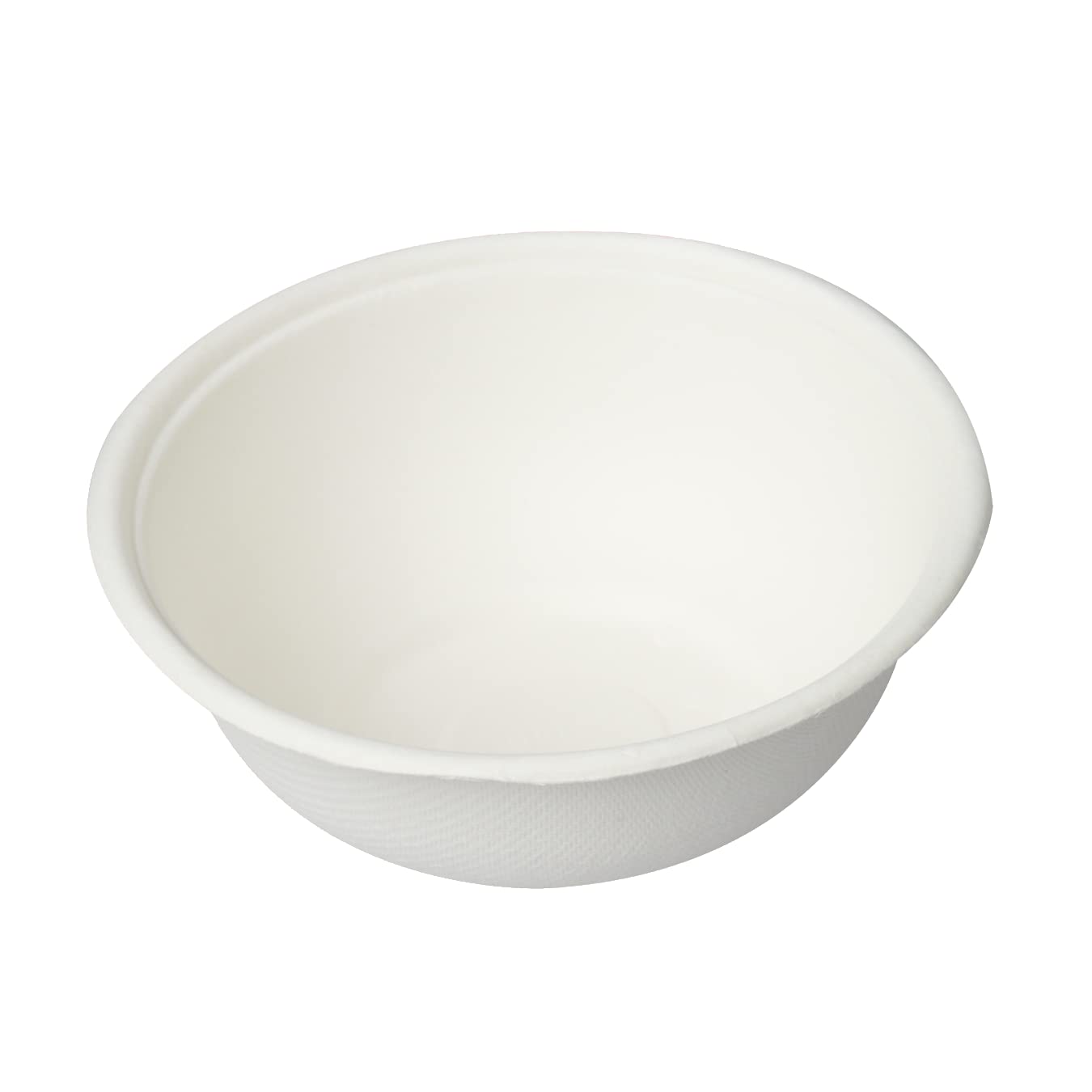 ECOWARE 240ml or 8.4oz Biodegradable Biomass, Compostable, Eco Friendly, Bagasse Disposable Solid Round Bowl/Dona 240 ml or 8.4oz - Pack of 25