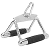 DAUERHAFT-Steel-Multifunction-Workout-Tricep-V-Shaped-Press-Down-Bar-Easy-to-Usefor-Seated-Rowing-Exercises DAUERHAFT V-Shaped Pressure Bar, Steel V-Shaped Multifunction Handle, V-Shaped Pressure Bar for Triceps Rowing Machine…