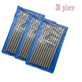 Generic 3mm micro brocas metal HSS9341 DIN338 HRC62-65 twist drilling auger bit electrical drill bits set mini power tools 30pcs in on