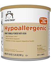 Amazon Brand - Mama Bear Hypoallergenic Infant Formula Powder with Iron, Non-GMO