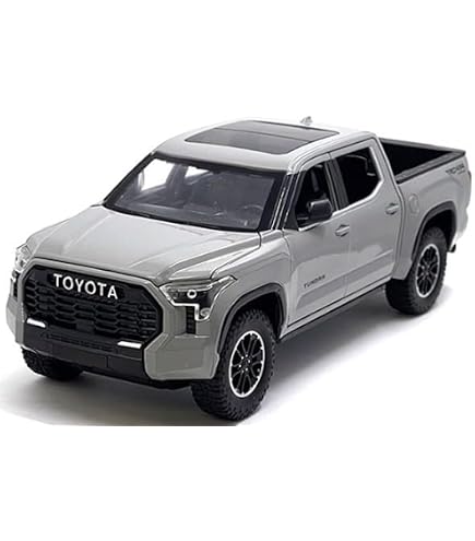 Amazon.com: 2023 Tundra TRD 4x4 Pickup Truck Lunar Rock Gray with