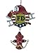 4.75" Fire Hydrant Christmas Ornament