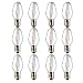 12-Pack, 15 Watt Wax Melt Warmer Light Bulbs for Scentsy Plug-in Nightlight Warmer Wax Diffuser and Candle Warmers