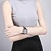 OULUOQI Compatible with Apple Watch Band Men Women Milanese Loop 49mm 45mm 44mm 42mm 41mm 40mm 38mm, Magnetic Clasp for iWatch Bands Ultra Series 9 8 SE 7 6 5 4 3 2 1 (Dark Black, 41/40/38mm)