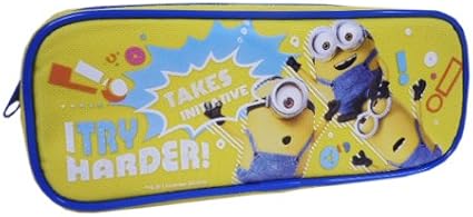 Amazon ミニオン ペンケース イエロー a ペンポーチ 筆箱 グッズ 文具 文房具 ペンケース 文房具 オフィス用品