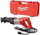 Milwaukee 6519-31 12 Amp Corded 3000 Strokes Per Minute Reciprocating Sawzall w/ Variable Speed Trigger