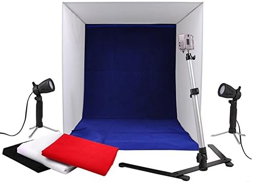 Photo Light Kit Cube Studio Tent Shooting Soft box Photography 24"x24"