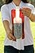 Take a Wine - Unique gift Ideas! Flexible Unbreakable Wine Bottle, Durable Travel Wine Bag For Camping, Hiking, Beach & Picnic. With Silicone Funnel! Gifts For Christmas, Mom, Dad, Wine Lovers! (Red)