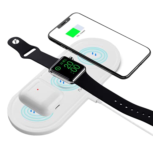 in Wireless Charging Station for Phone Apple Watch AirPods