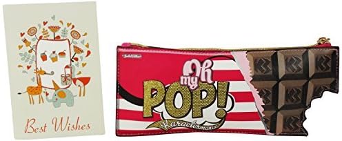 Oh My Pop Chocolat Stationery Set bag For School