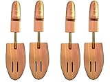 Fresh Cedar Shoe Tree & Shoe Bags 2-Pack (for 2 pairs of shoes) for Men by The Original Shoe Tree Company